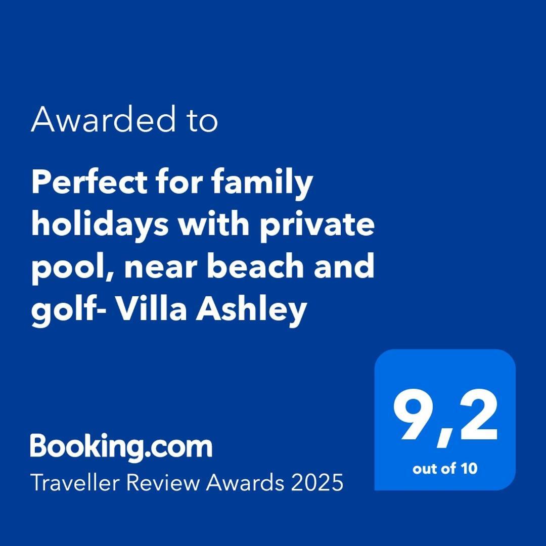 Villa Perfect For Family Holidays With Private Pool, Near And Golf- Ashley *